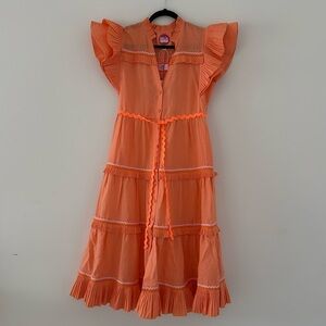 CeliaB Moonlit Dress, Orange size S NWT